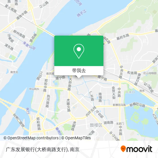 广东发展银行(大桥南路支行)地图