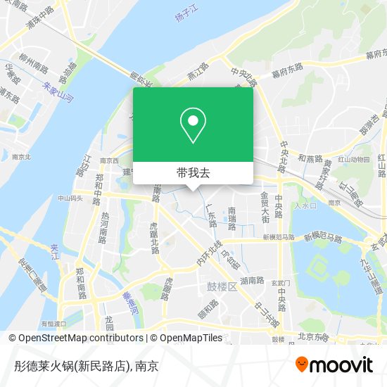 彤德莱火锅(新民路店)地图