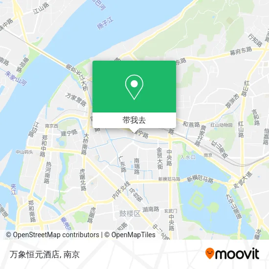 万象恒元酒店地图