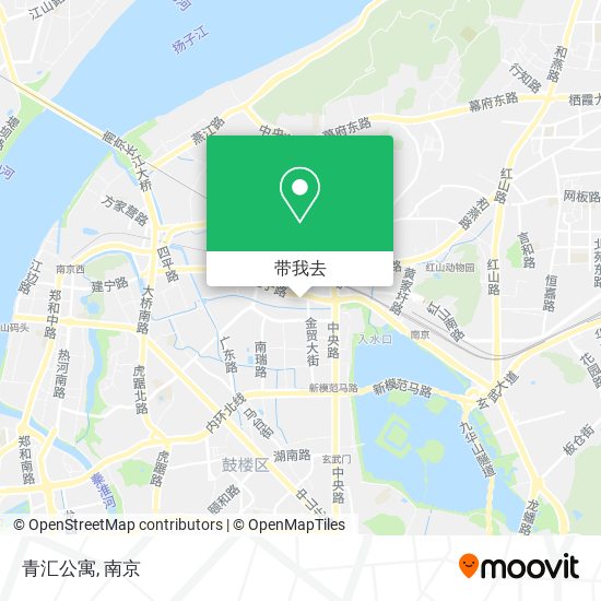 青汇公寓地图