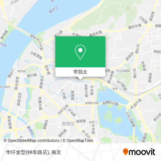 华仔发型(钟阜路店)地图