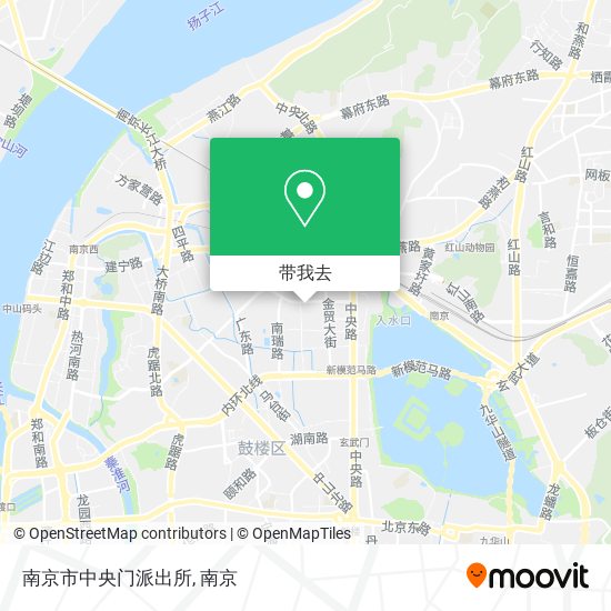 南京市中央门派出所地图
