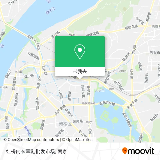 红桥内衣童鞋批发市场地图