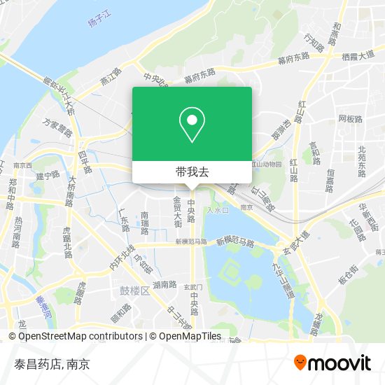 泰昌药店地图