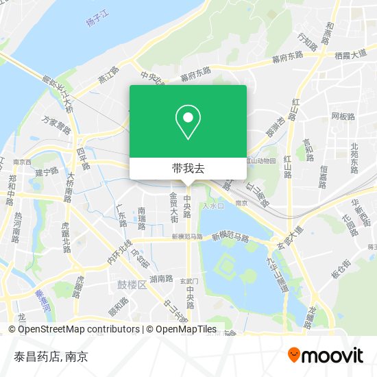 泰昌药店地图