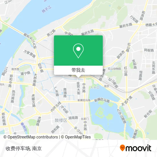 收费停车场地图
