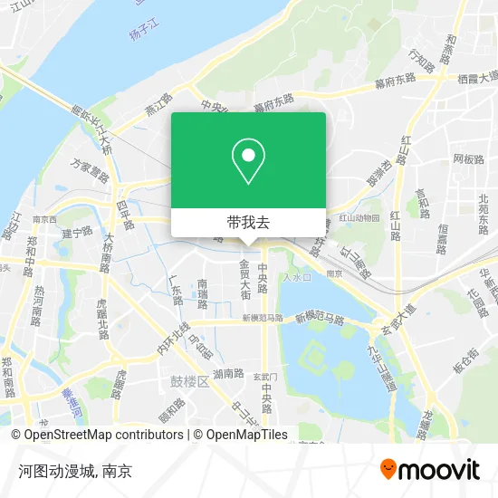 河图动漫城地图