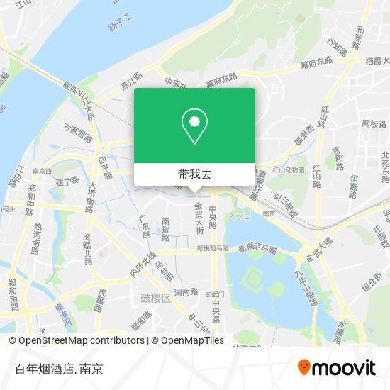 百年烟酒店地图