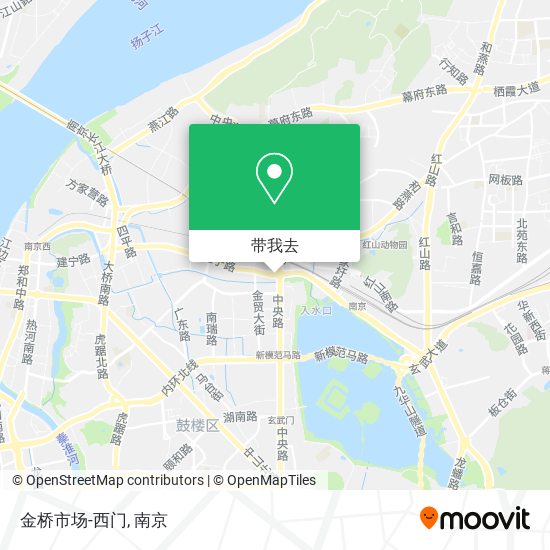 金桥市场-西门地图