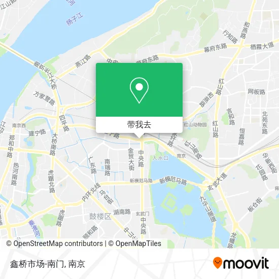 鑫桥市场-南门地图