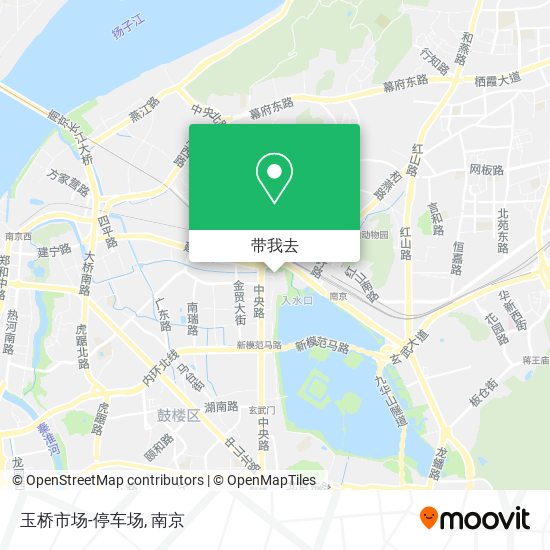 玉桥市场-停车场地图