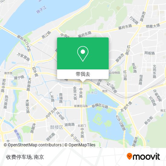 收费停车场地图