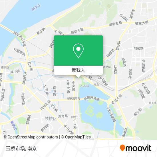 玉桥市场地图