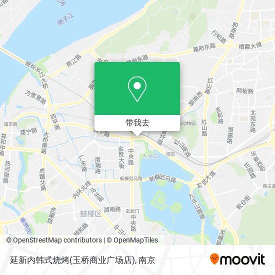 延新内韩式烧烤(玉桥商业广场店)地图