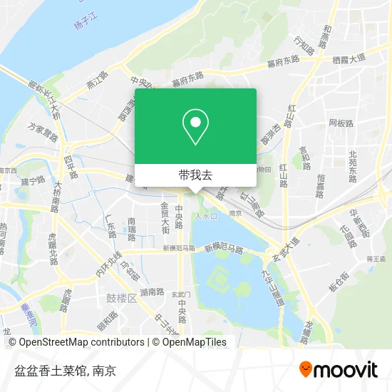 盆盆香土菜馆地图