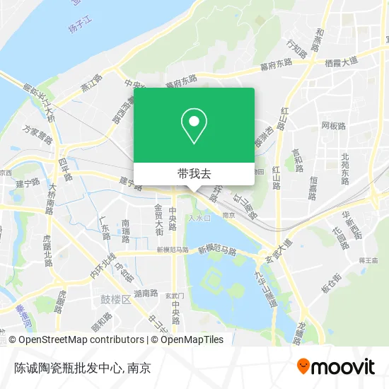 陈诚陶瓷瓶批发中心地图