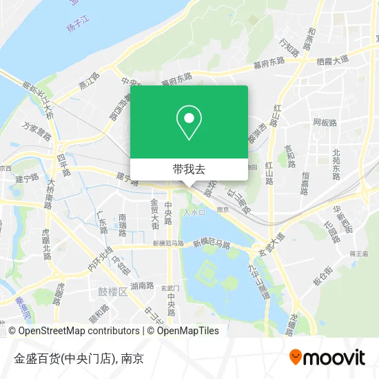金盛百货(中央门店)地图