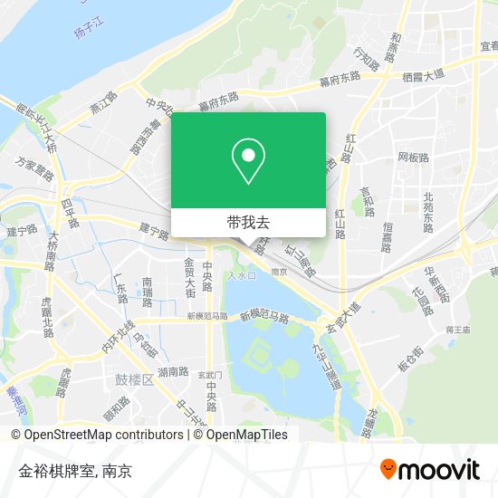金裕棋牌室地图