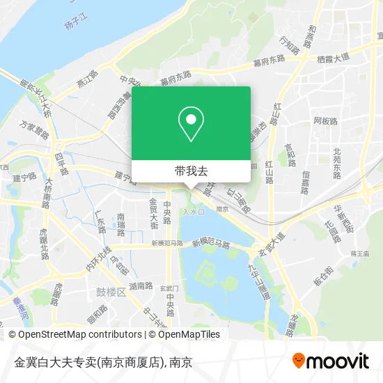 金冀白大夫专卖(南京商厦店)地图