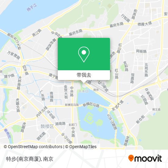 特步(南京商厦)地图