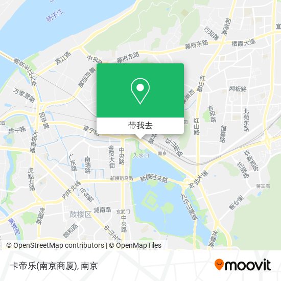 卡帝乐(南京商厦)地图