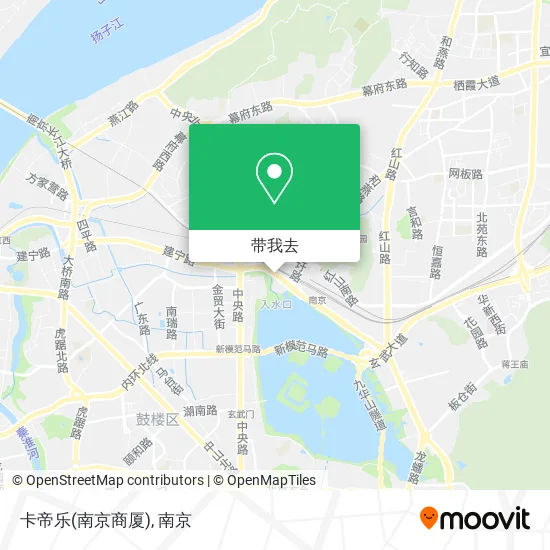 卡帝乐(南京商厦)地图