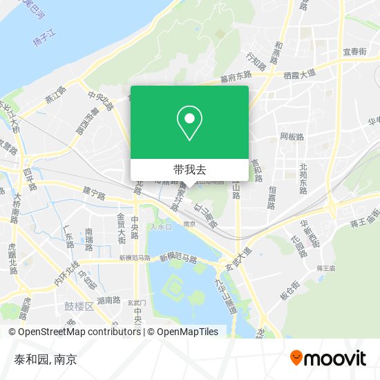 泰和园地图