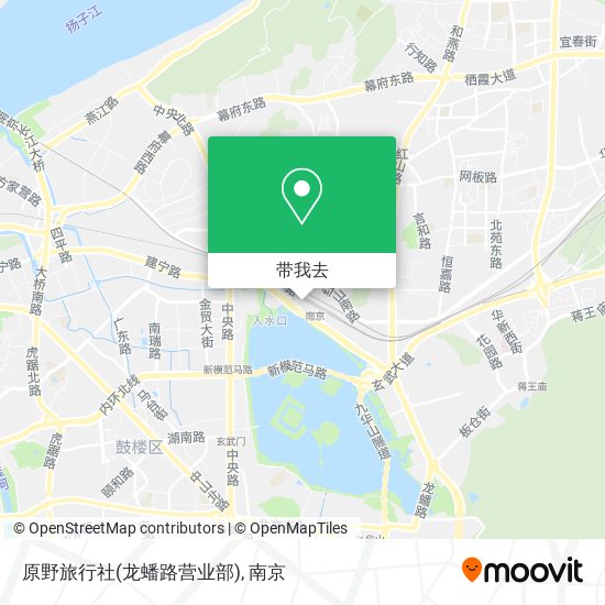 原野旅行社(龙蟠路营业部)地图
