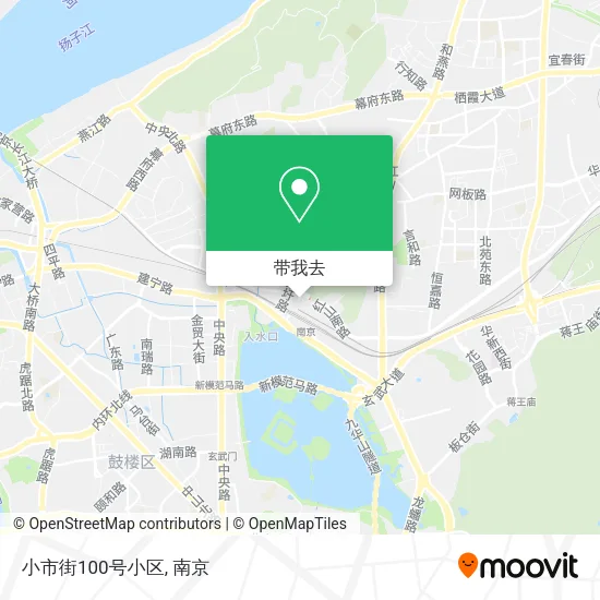 小市街100号小区地图