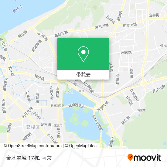 金基翠城-17栋地图