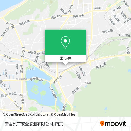 安吉汽车安全监测有限公司地图