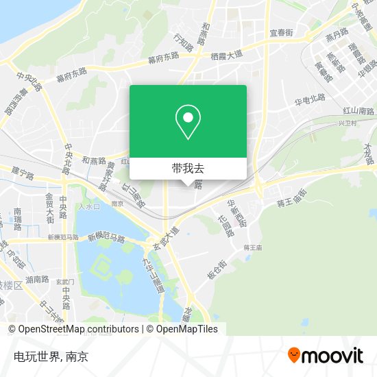 电玩世界地图