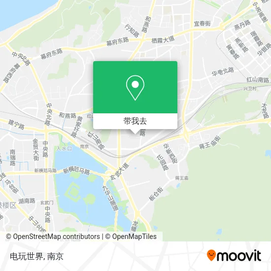 电玩世界地图