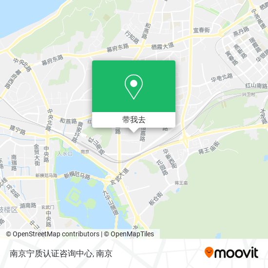 南京宁质认证咨询中心地图