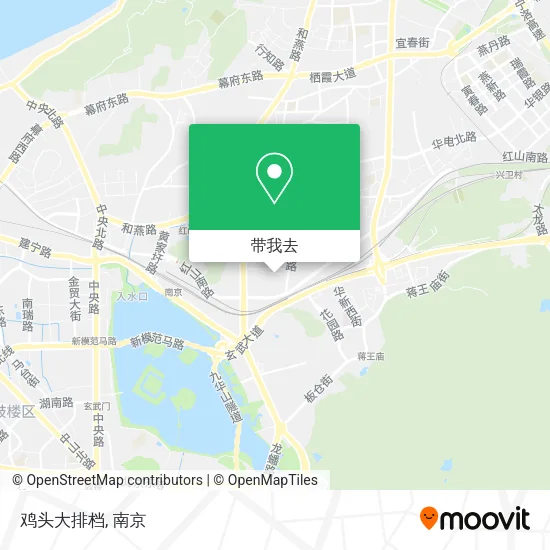 鸡头大排档地图