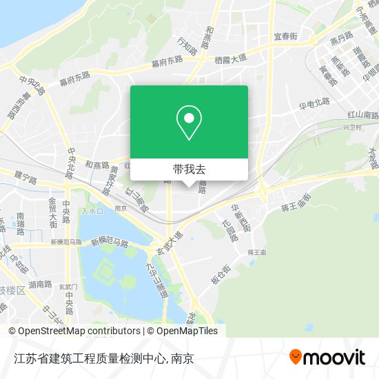 江苏省建筑工程质量检测中心地图