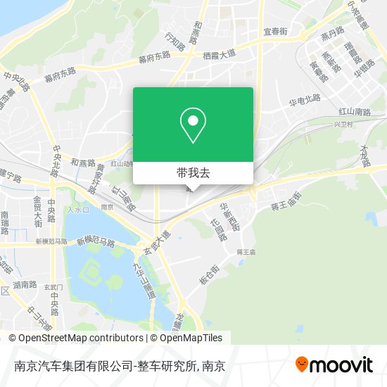 南京汽车集团有限公司-整车研究所地图