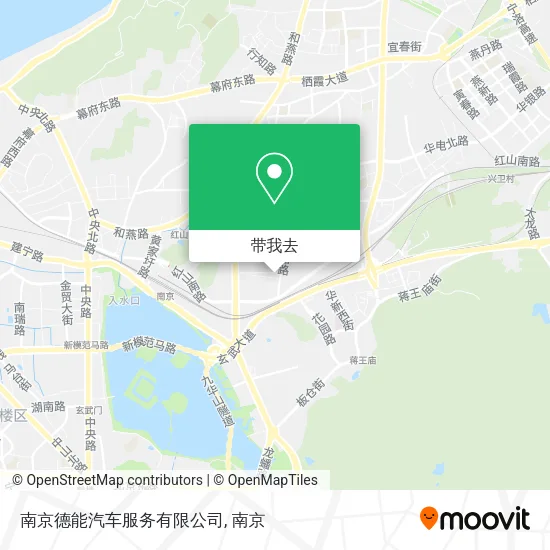 南京德能汽车服务有限公司地图