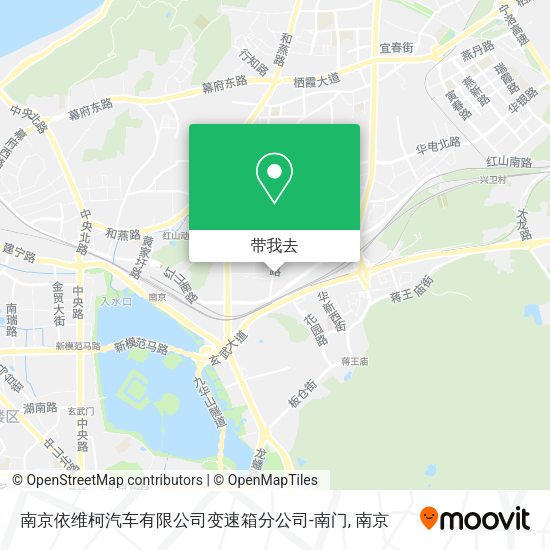 南京依维柯汽车有限公司变速箱分公司-南门地图
