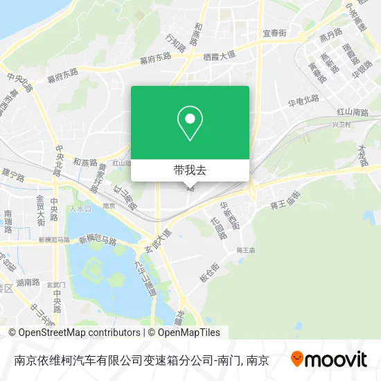 南京依维柯汽车有限公司变速箱分公司-南门地图