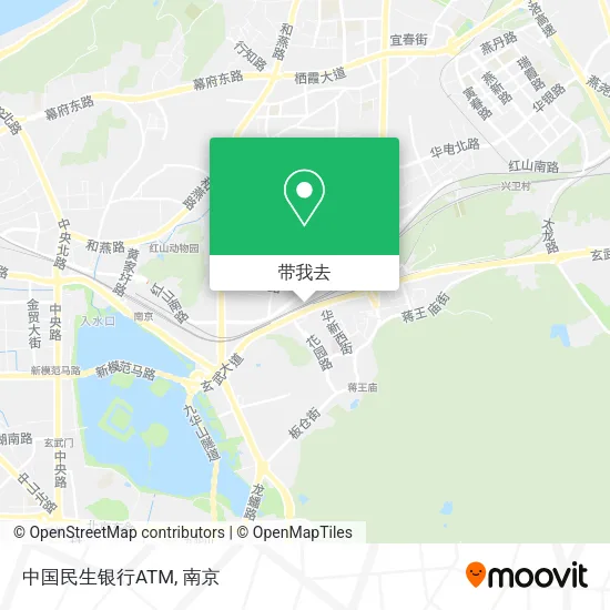 中国民生银行ATM地图