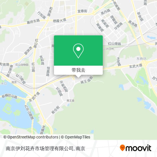 南京伊刘花卉市场管理有限公司地图