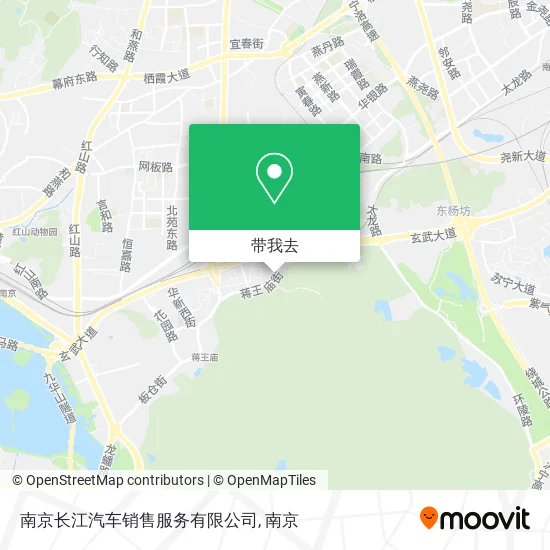 南京长江汽车销售服务有限公司地图