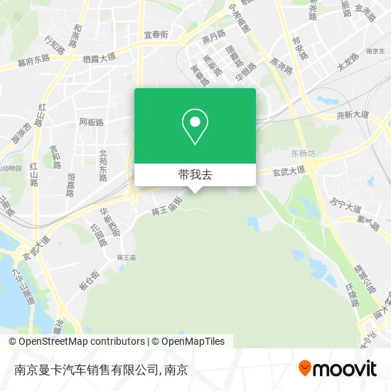 南京曼卡汽车销售有限公司地图