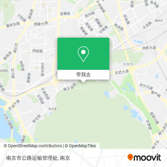 南京市公路运输管理处地图