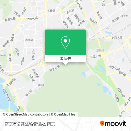 南京市公路运输管理处地图