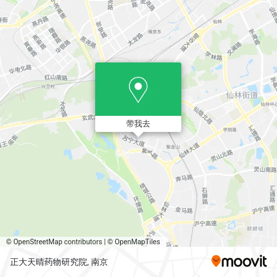 正大天晴药物研究院地图
