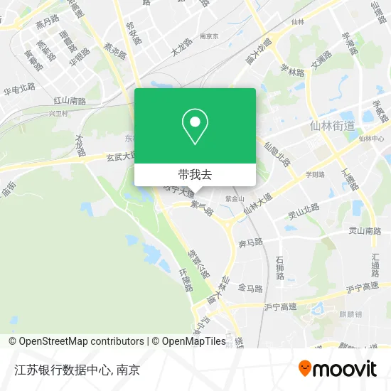 江苏银行数据中心地图