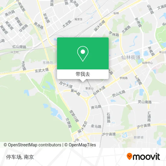 停车场地图