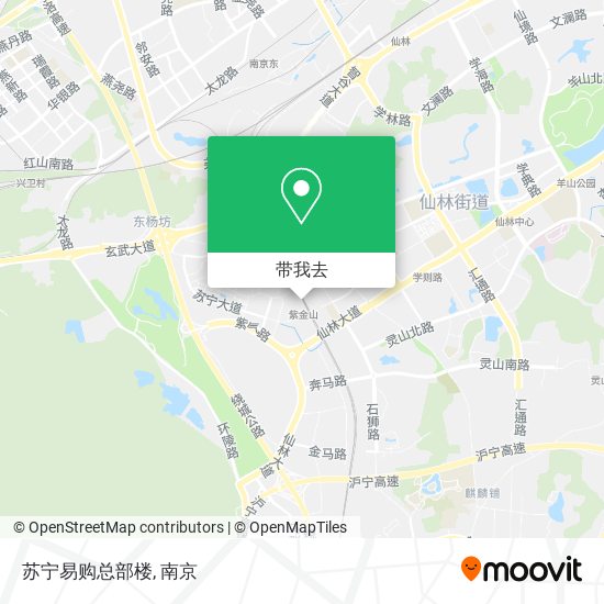 苏宁易购总部楼地图